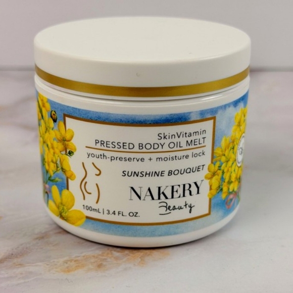 Nakery Beauty Other - Nakery Beauty Sunshine Bouquet Pressed Body Oil Melt